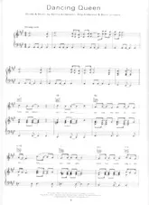 télécharger la partition d'accordéon Dancing Queen (Chant : Abba) au format PDF