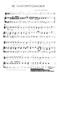 scarica la spartito per fisarmonica De Schoorsteenveger (Interprète : Dikke Leo) (Scottish Traditionnelle) in formato PDF