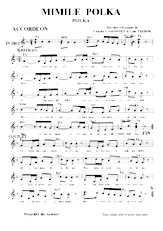 descargar la partitura para acordeón Mimile Polka en formato PDF