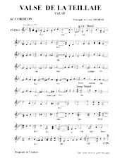 download the accordion score Valse de la Teillaie in PDF format