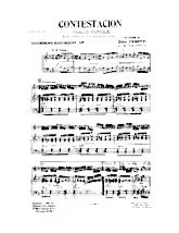 download the accordion score Contestacion  in PDF format