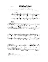 download the accordion score Sensacion (Orchestration) (Tango Typique) in PDF format