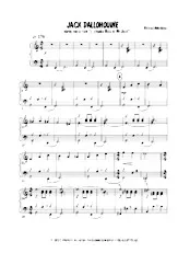 télécharger la partition d'accordéon Jack Dallohouine (Inspiré par le film : L'étrange Noël de Monsieur Jack) au format PDF
