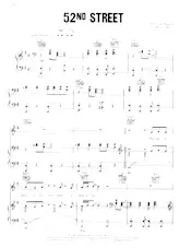télécharger la partition d'accordéon 52nd Street (Funky Ballad) au format PDF