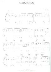 download the accordion score Allentown in PDF format