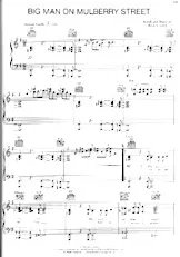 télécharger la partition d'accordéon Big man on Mulberry Street (Medium Shuffle) au format PDF