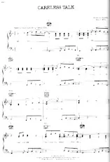 télécharger la partition d'accordéon Careless talk (Rock 'n' Roll) au format PDF