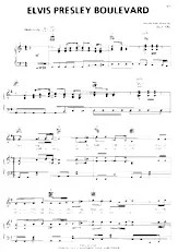 télécharger la partition d'accordéon Elvis Presley Boulevard (Rock) au format PDF