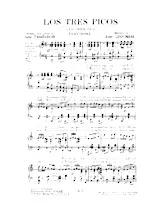 télécharger la partition d'accordéon Los tres picos (Les trois pics) (Paso Doble) au format PDF