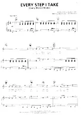 télécharger la partition d'accordéon Every step I take (Every move I make) (Interprète : Billy Joel / The Hassles) (Boléro) au format PDF