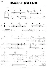 télécharger la partition d'accordéon House of blue light (Blues) au format PDF