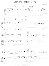 télécharger la partition d'accordéon I go to extremes (Rock) au format PDF