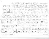 download the accordion score Je suis un soir d'été (Valse) in PDF format