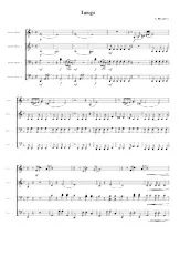 download the accordion score Tango (Quatuor d'Accordéons) in PDF format