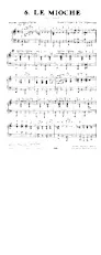 scarica la spartito per fisarmonica Le mioche (Fox Trot) (Partie : Piano) in formato PDF