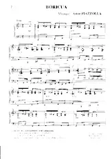 télécharger la partition d'accordéon Boricua (Tango) au format PDF