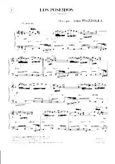 descargar la partitura para acordeón Los Poseidos (Les Possédés) (Tango) en formato PDF