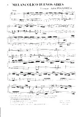 descargar la partitura para acordeón Melancolico Buenos Aires (Tango) en formato PDF