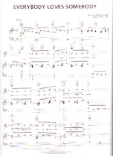 descargar la partitura para acordeón Everybody loves somebody (Chant : Dean Martin) en formato PDF