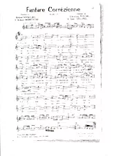 télécharger la partition d'accordéon Fanfare Corrèzienne (Marche) au format PDF