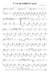 scarica la spartito per fisarmonica C'est au Soulet d'Ayen (Marche) in formato PDF