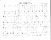 download the accordion score Le cheval in PDF format