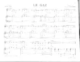 download the accordion score Le gaz in PDF format