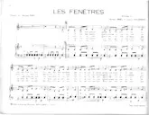 download the accordion score Les fenêtres in PDF format