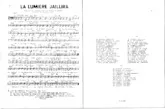 télécharger la partition d'accordéon La lumière Jaillira (Slow Rock) au format PDF
