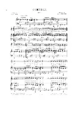 scarica la spartito per fisarmonica Cortège (Hoy) (Boléro) in formato PDF
