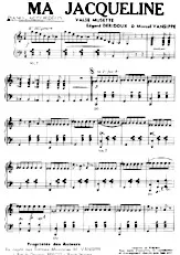 descargar la partitura para acordeón Ma Jacqueline (Valse Musette) en formato PDF