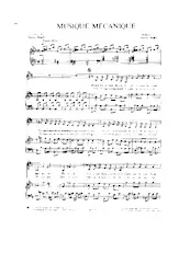télécharger la partition d'accordéon Musique mécanique (Fox Trot) au format PDF