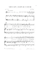 descargar la partitura para acordeón Sous son chapeau cloche (Charleston) en formato PDF