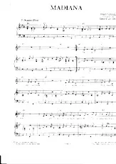 télécharger la partition d'accordéon Madiana (Arrangement: Gérard La Viny) (Biguine) au format PDF