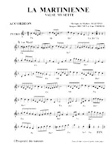 descargar la partitura para acordeón La Martinienne (Valse Musette) en formato PDF