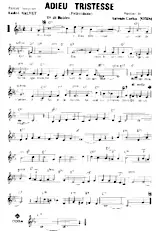 descargar la partitura para acordeón Adieu tristesse (Felicidade) (Boléro) en formato PDF