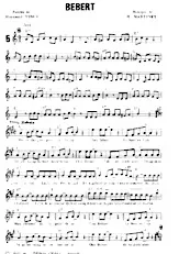 download the accordion score Bébert (Java) in PDF format
