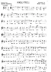 descargar la partitura para acordeón Frou Frou (Valse) en formato PDF
