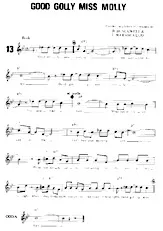 scarica la spartito per fisarmonica Good Golly miss Molly (Rock and Roll) in formato PDF