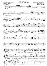 descargar la partitura para acordeón Granada (Boléro) en formato PDF