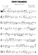 download the accordion score Guantanamera (Senor Cha Cha Cha) (Guajira) in PDF format