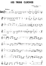 download the accordion score Les trois cloches (Interprète : Edith Piaf) in PDF format