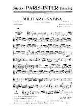 télécharger la partition d'accordéon Military Samba au format PDF