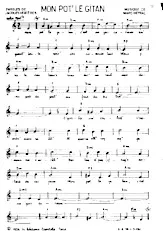 scarica la spartito per fisarmonica Mon Pot' le Gitan (Valse) in formato PDF