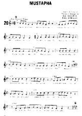 descargar la partitura para acordeón Mustapha (Fox Oriental) en formato PDF