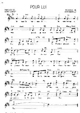 descargar la partitura para acordeón Pour lui (Ballade) en formato PDF