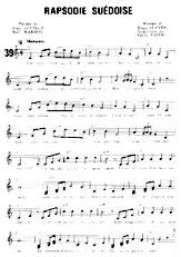 download the accordion score Rapsodie Suédoise (Sans vous connaître) (Adaptation : Percy Faith) (Boléro) in PDF format