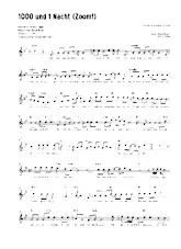 télécharger la partition d'accordéon 1000 und 1 Nacht (Zoom !) (Interprète : Klaus Lage) (Rock) au format PDF
