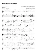 télécharger la partition d'accordéon A whiter shade of pale (Interprète : Procol Harum) (Ballade) au format PDF