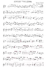 descargar la partitura para acordeón Joyeuse Tyrolienne (Arrangement : Gérard Merson) (Valse) en formato PDF